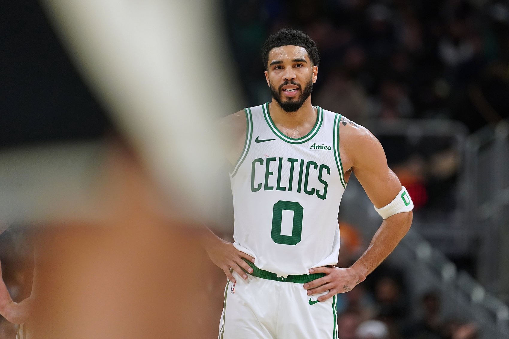 开云线上入口-塔图姆：本周才决定出战MSG的这场比赛 赛前还告诉自己要放松